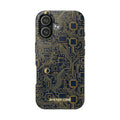 Circuit Board Tough Phone Case — Tech Pattern Protective Phone Cover