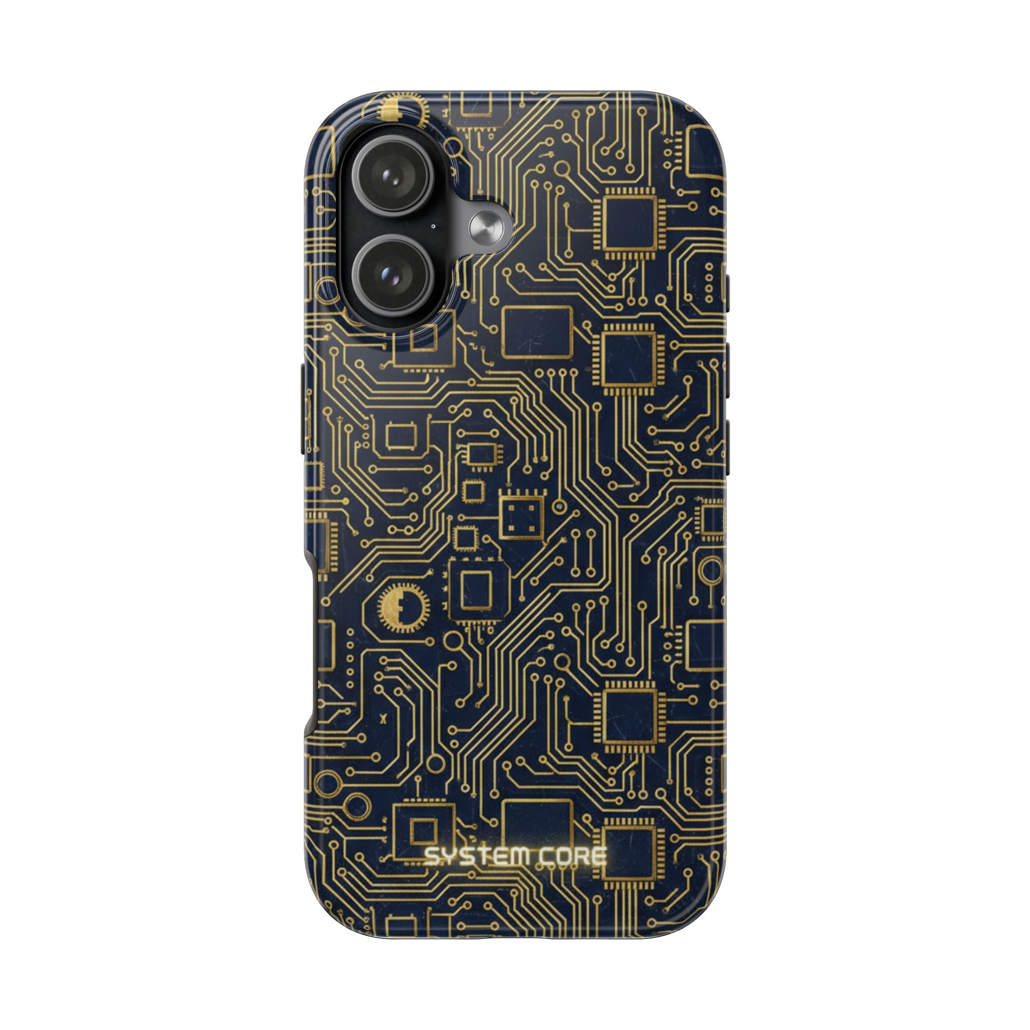 Circuit Board Tough Phone Case — Tech Pattern Protective Phone Cover