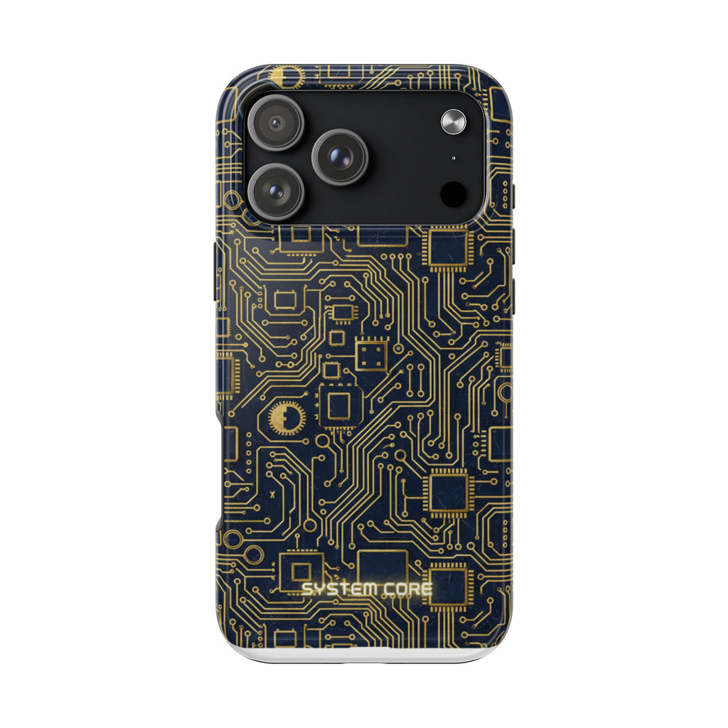 Circuit Board Tough Phone Case — Tech Pattern Protective Phone Cover