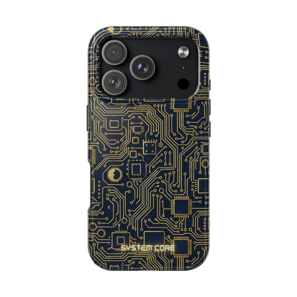 Circuit Board Tough Phone Case — Tech Pattern Protective Phone Cover