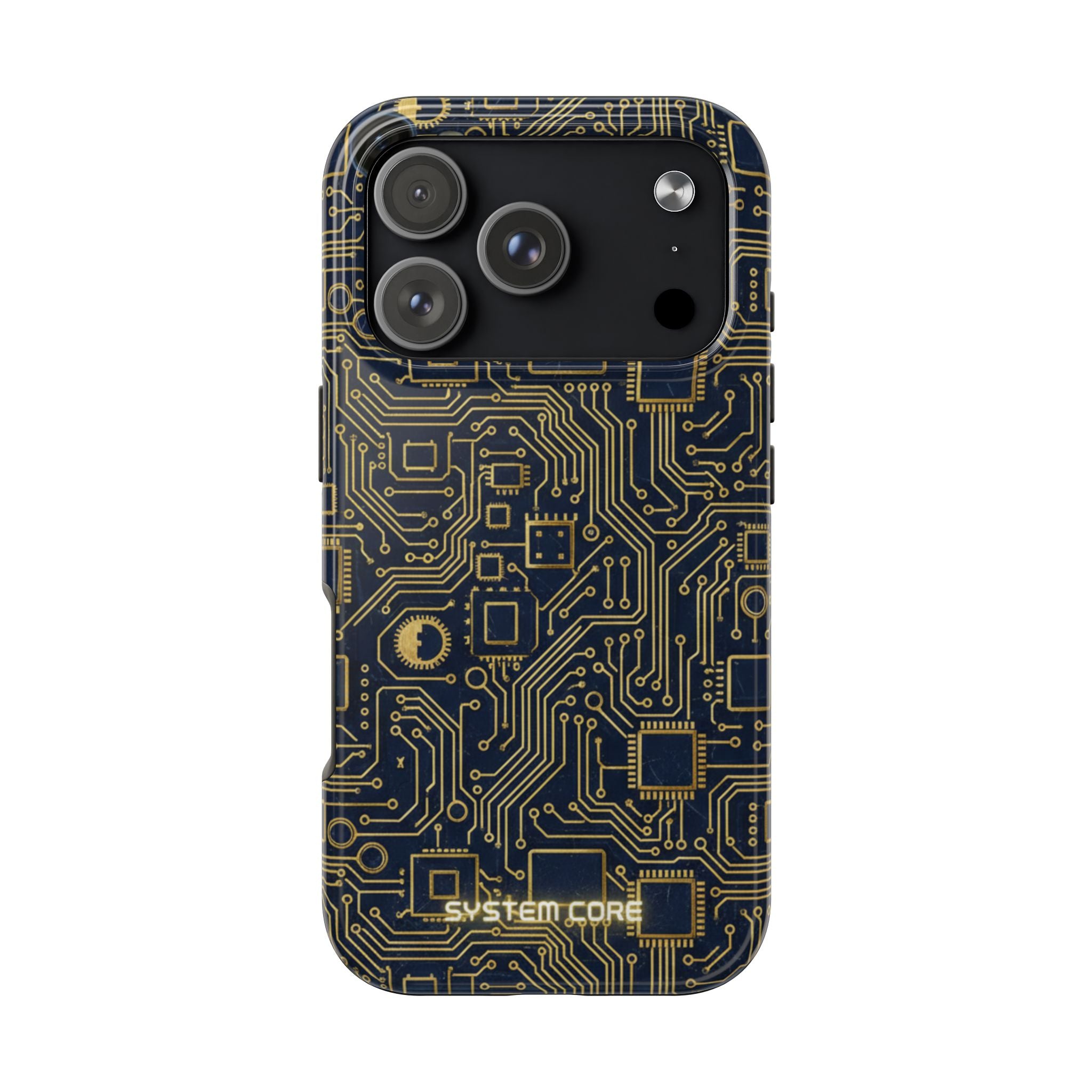 Circuit Board Tough Phone Case — Tech Pattern Protective Phone Cover