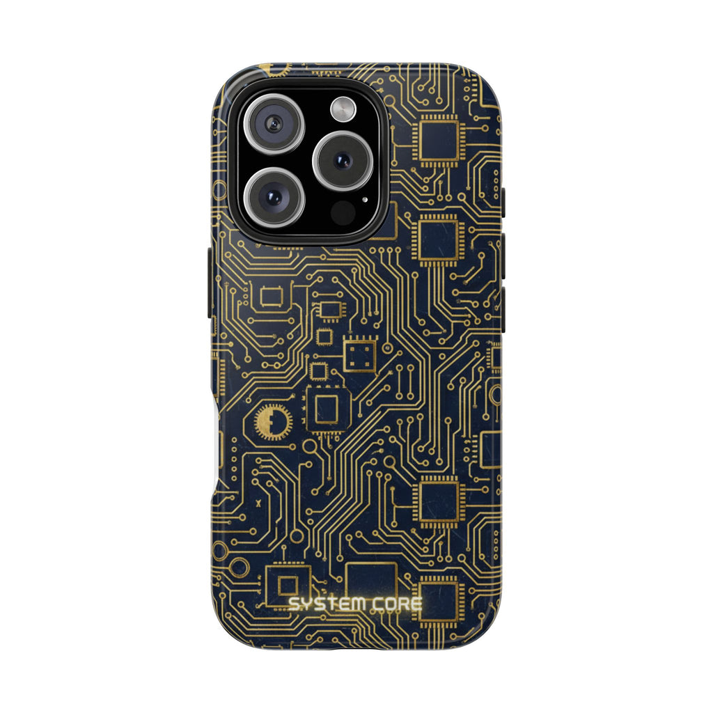 Circuit Board Tough Phone Case — Tech Pattern Protective Phone Cover