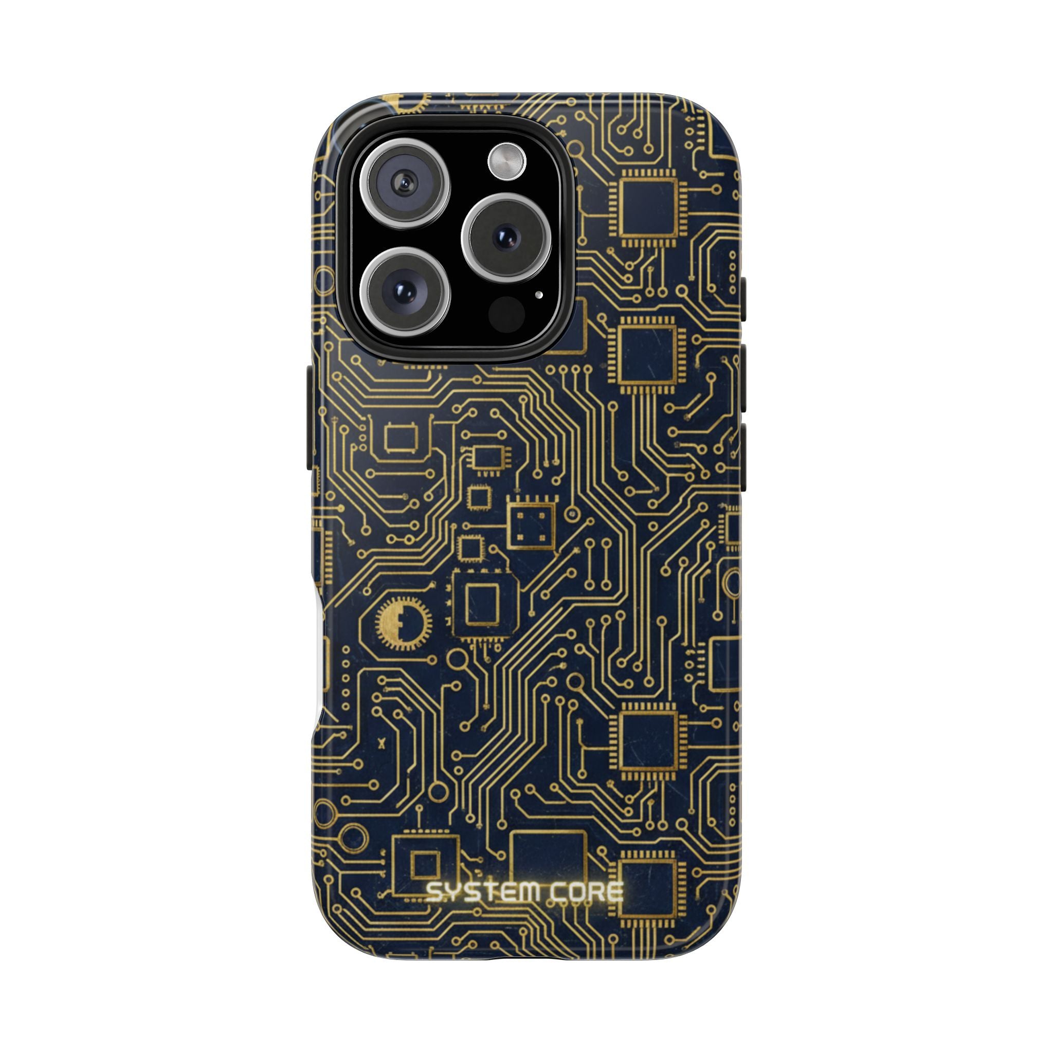 Circuit Board Tough Phone Case — Tech Pattern Protective Phone Cover