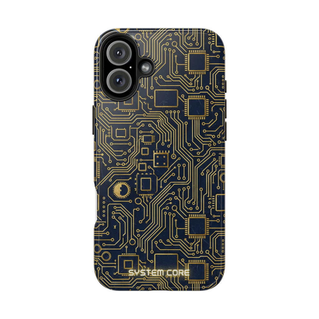 Circuit Board Tough Phone Case — Tech Pattern Protective Phone Cover