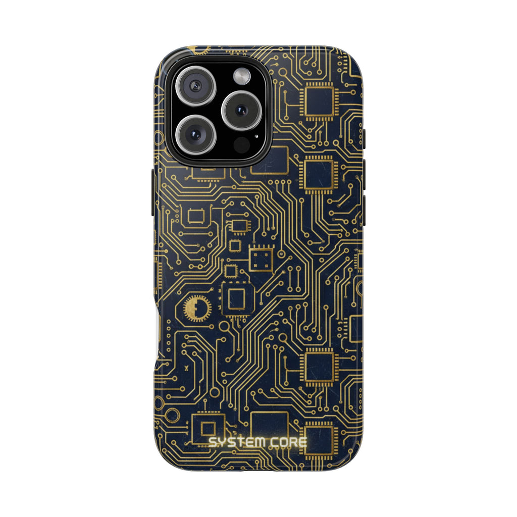 Circuit Board Tough Phone Case — Tech Pattern Protective Phone Cover