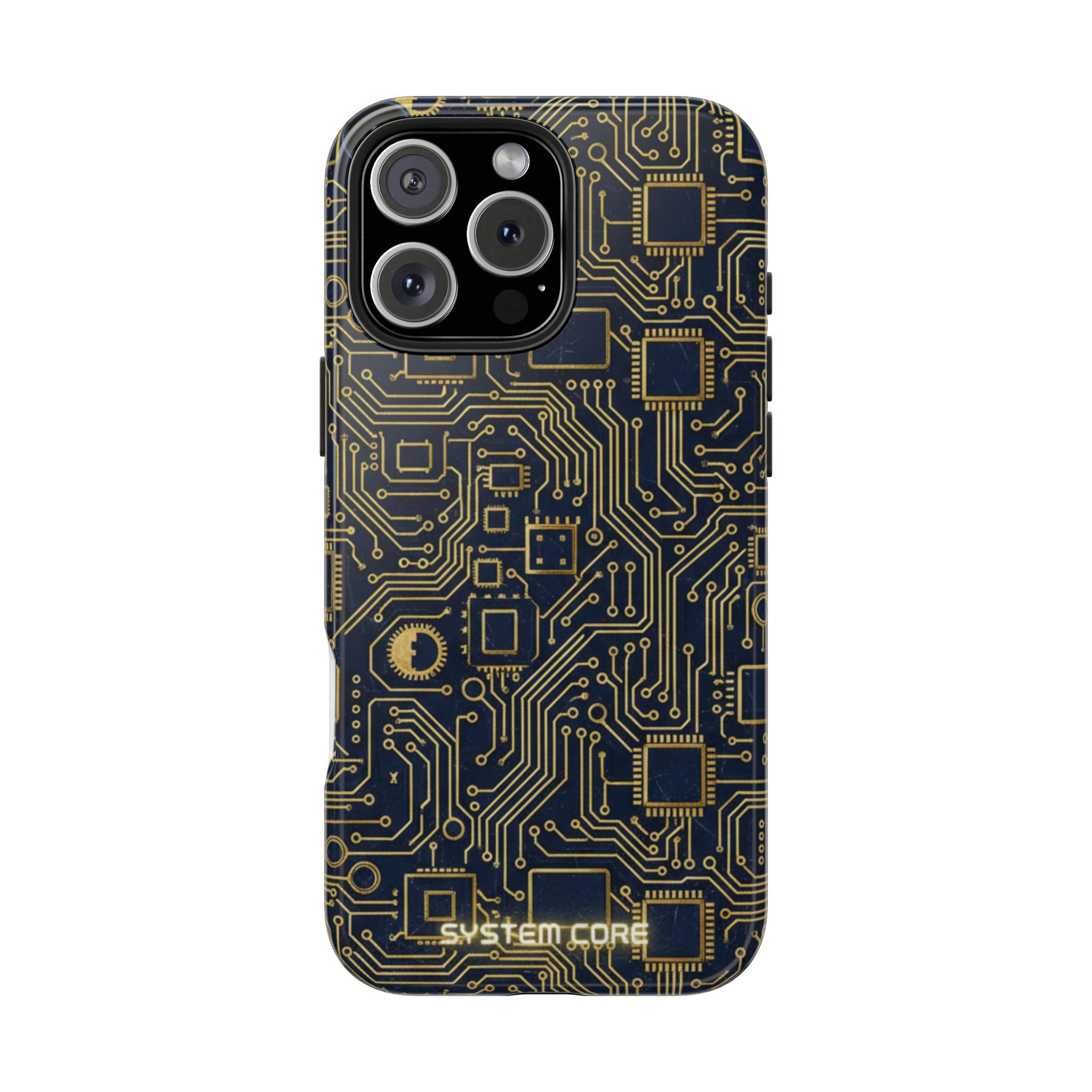 Circuit Board Tough Phone Case — Tech Pattern Protective Phone Cover