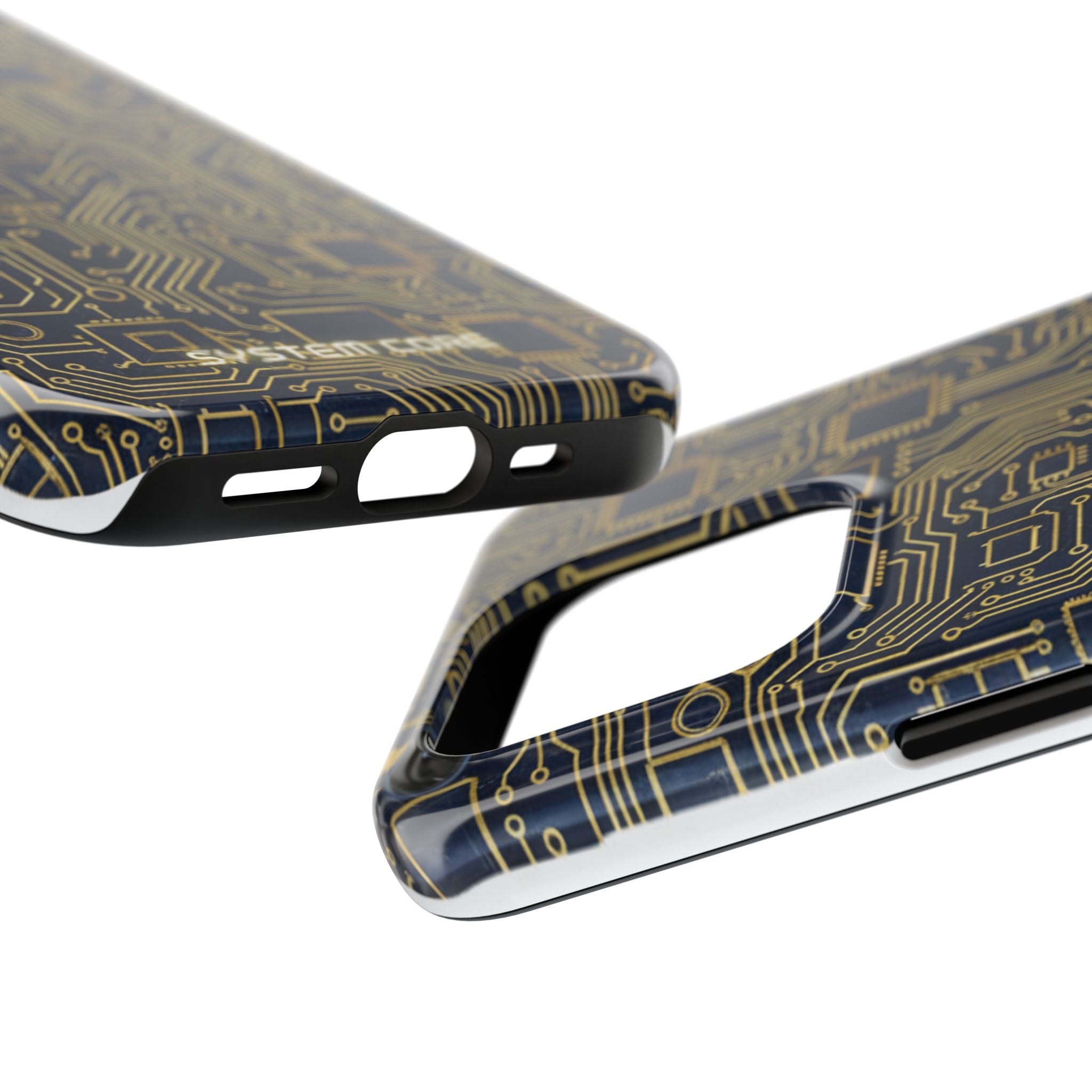 Circuit Board Tough Phone Case — Tech Pattern Protective Phone Cover