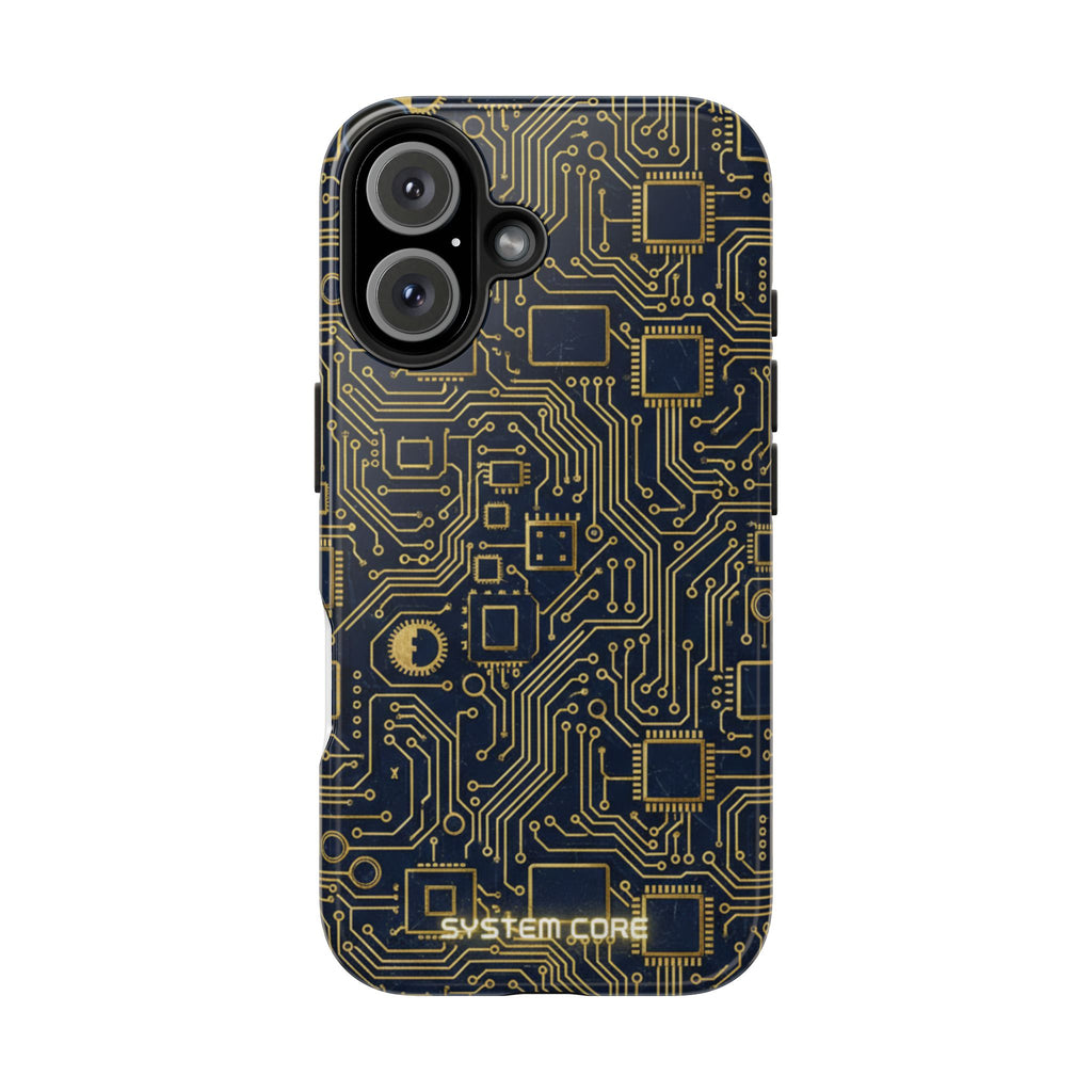 Circuit Board Tough Phone Case — Tech Pattern Protective Phone Cover