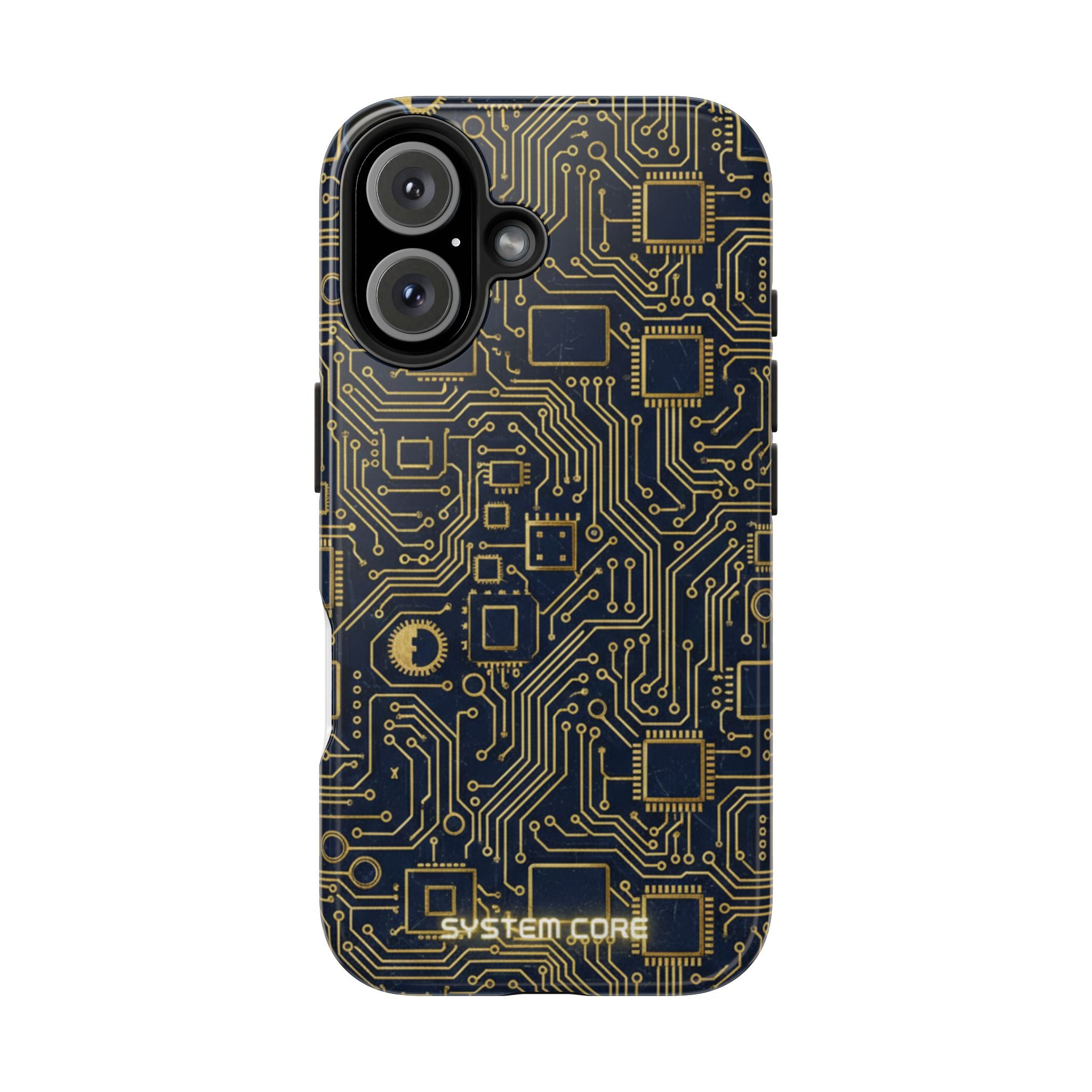 Circuit Board Tough Phone Case — Tech Pattern Protective Phone Cover