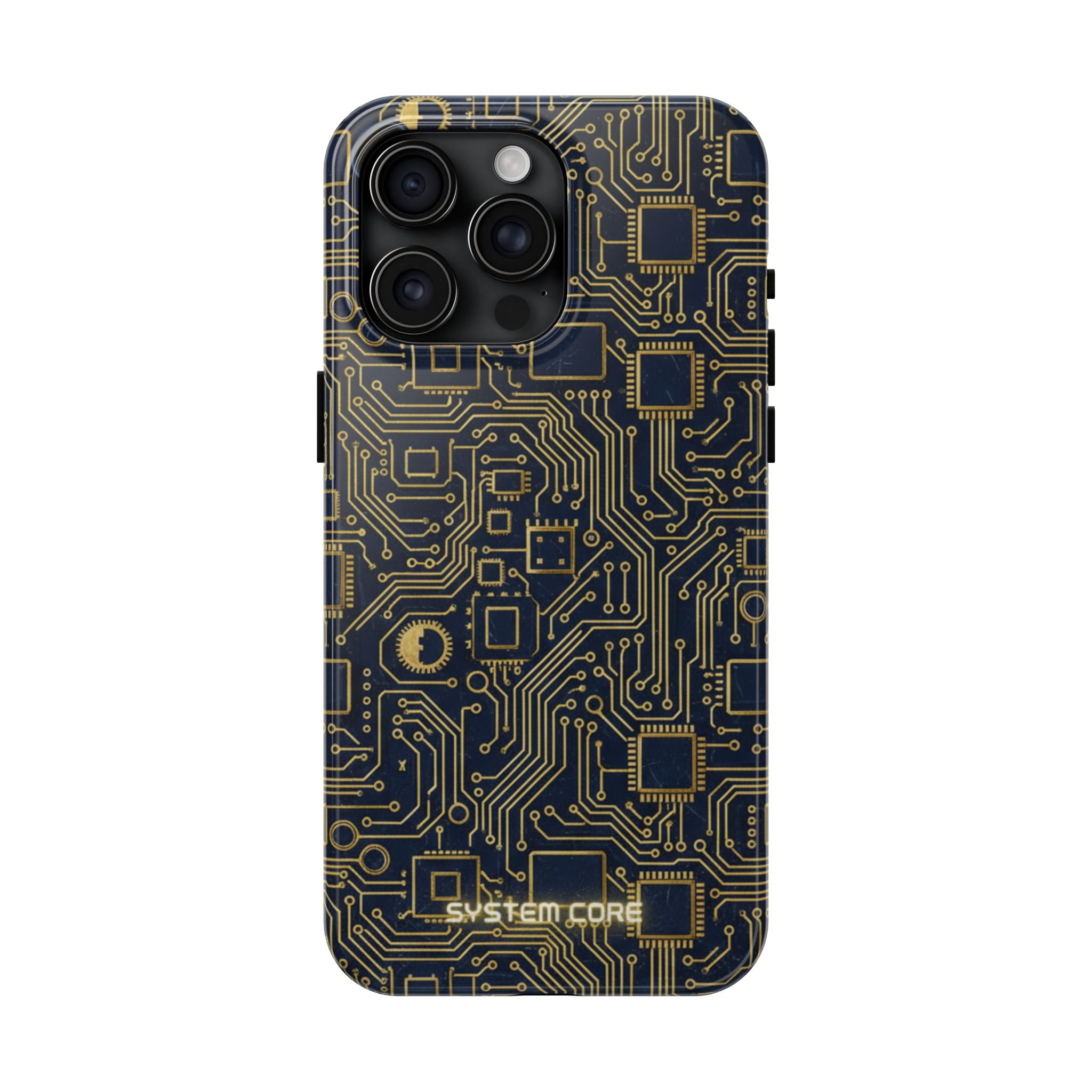 Circuit Board Tough Phone Case — Tech Pattern Protective Phone Cover