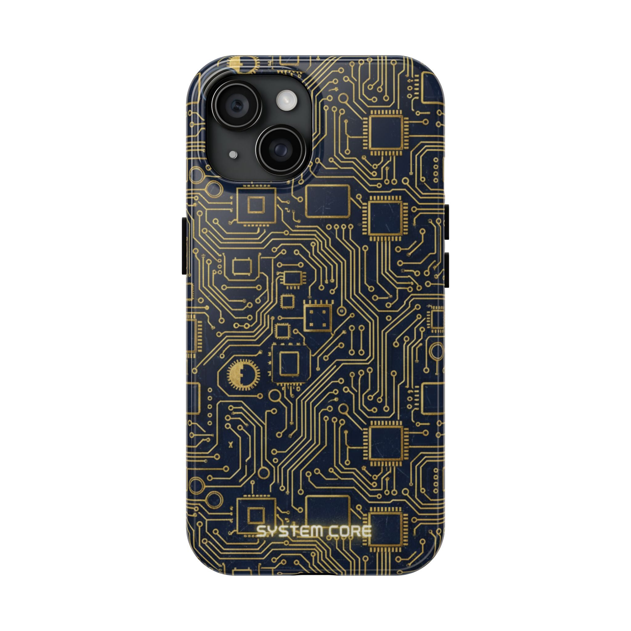 Circuit Board Tough Phone Case — Tech Pattern Protective Phone Cover