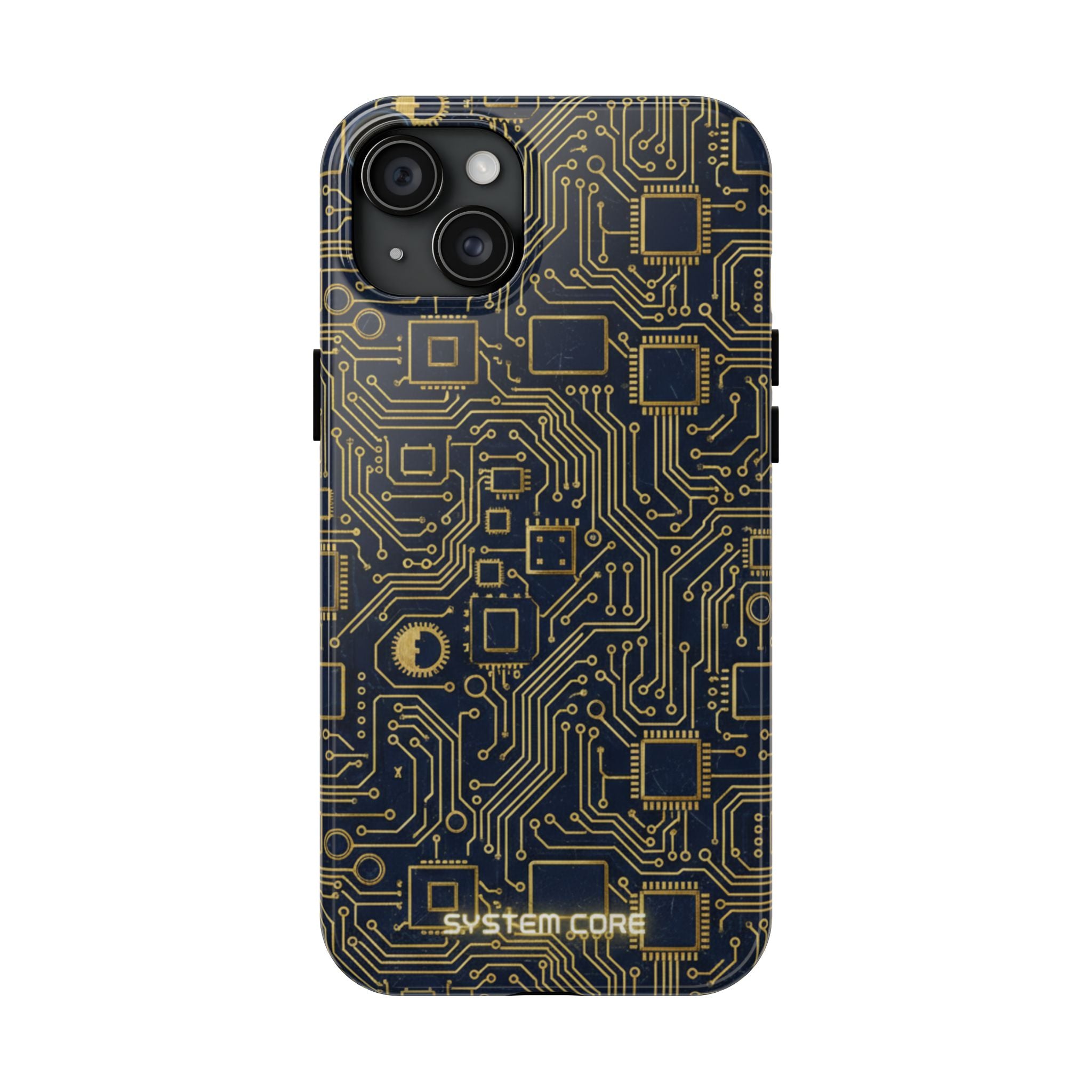 Circuit Board Tough Phone Case — Tech Pattern Protective Phone Cover