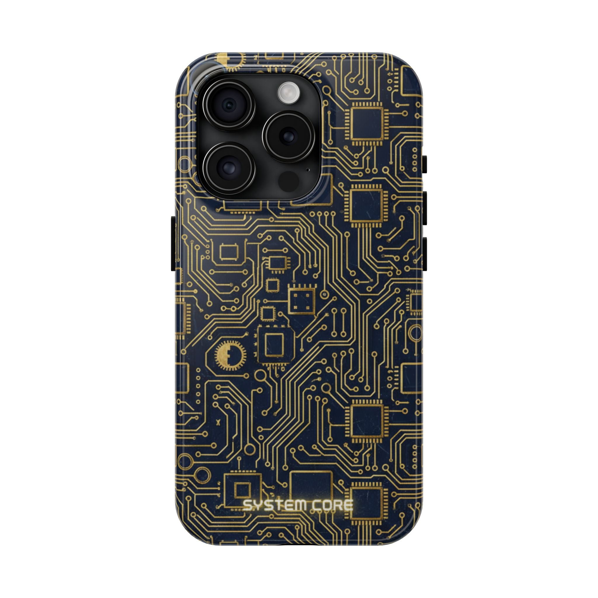 Circuit Board Tough Phone Case — Tech Pattern Protective Phone Cover